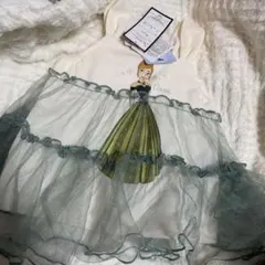 アナ チュニック クリーム色