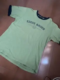 Eddie Bauer Green Tshirt エディーバウアー L 緑 詳細