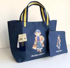 新品　ポロラルフローレン　ポロベアトートバッグ　ポーチ付き