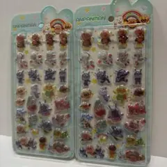【新品未開封品】アンパンマン　立体シール　3dシール 2枚セット