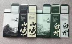 【化粧箱6枚セット】山崎＆白州（story2024・12年・NV）