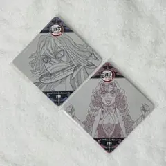 鬼滅の刃 甘露寺 蜜璃 伊黒 小芭内 コースター ufotable ダイニング