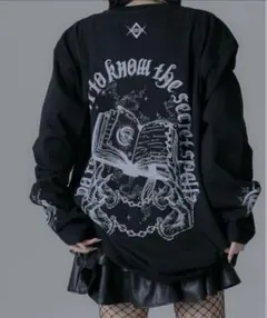 REFLEM 「魔導書プリントロングスリーブTシャツ」のサムネイル