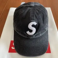 Supreme ブラックキャップ Sロゴ