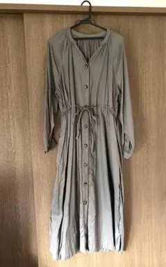 LOWRYS FARM シャツワンピース ロングワンピース