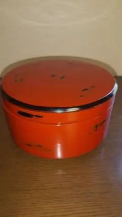 朱塗 菓子器 喰籠 漆器のサムネイル