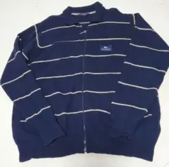 BURBERRY LONDON ジップアップ カーディガン