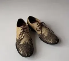 美品 カンペール camper ツインズ スニーカー 切り替え 赤 黄 灰 24