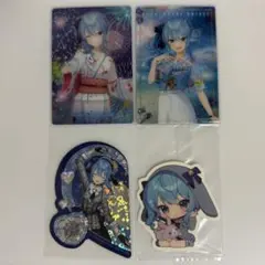星街すいせい ホロライブ ウエハース ステッカー キラキラステッカー 兎田液