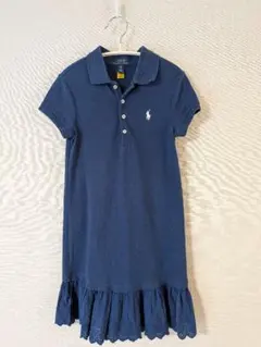 Polo Ralph Lauren ネイビー ワンピース S/P (7)