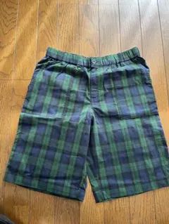 【美品】Columbia チェック柄 ハーフパンツ L