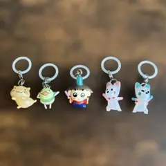 ガチャガチャ　おじゃる丸 めじるしアクセサリー