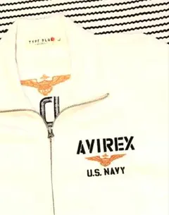 ✨️AVIREX アビレックス U.S. NAVY ジップトラックジャケット Lのサムネイル