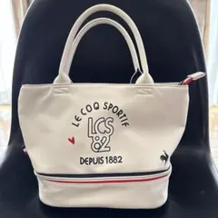 le coq sportif ゴルフ カートバッグ ホワイト　保冷機能付きのサムネイル
