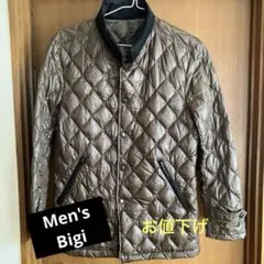 お値下げ　Men's Bigi ブラウン ダウンジャケットのサムネイル