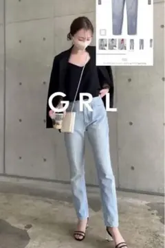 GRL デニム　パンツ