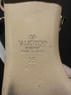 VALENTINO GARAVANI スタッズ付きフラットシューズ 35
