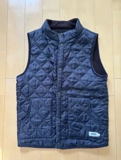 【本日まで】ARMEN ネイビーリバーシブルキルティングベスト サイズ3