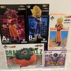 ５個セット　一番くじ ドラゴンボール VSオムニバスCROSS　フィギュアまとめ
