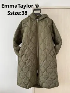 美品⭐︎EmmaTaylor 美シルエット3wayキルティングフードコート