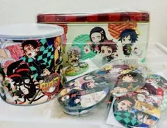鬼滅の刃 缶バッジかんづめ応募者全員サービス＋缶バッチ6個+からあげくんBOX