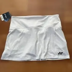 YONEX スコート 白 L