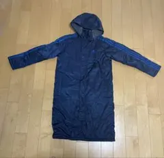 adidas Climastorm ベンチコート ネイビー 160