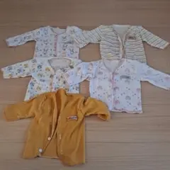 ベビーシャツ肌着 5点セット