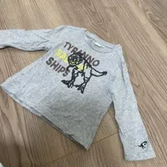 SHIPS 恐竜プリント 長袖カットソー 90