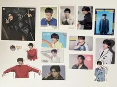 なにわ男子長尾謙杜　クリアソロカード・トレカ・ステッカー等まとめ売り