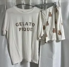 GELATO PIQUE くま パジャマ 上下セットのサムネイル