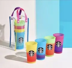 お花見・ピクニックで大活躍❗️スタバリユーザブルカップ　新品オンライン専用完売品❗️
