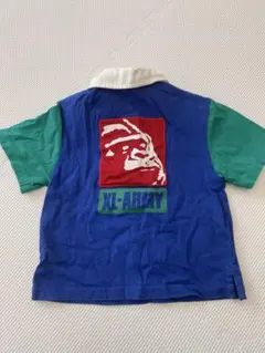 XLARGE KIDS ゴリラプリント ポロシャツ90