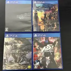 PS4 ファイナルファンタジー　キングダムハーツ3 モンスターハンター　ペルソナ