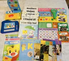 ベネッセ　こどもちゃれんじ　ほっぷEnglish 1年分　3〜4歳　英語学習知育