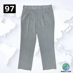 CHIRISTIAN ORANI 春夏用 ツータック W97 グレー スラックスのサムネイル