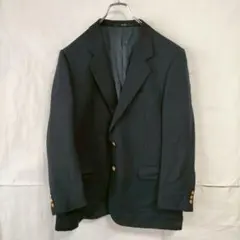 DAKS ダックス　メンズ　テーラードジャケット　無地　シンプル　　ブラック