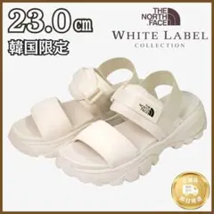 23㎝ 新品✨韓国限定 ノースフェイス HEXA LUX サンダル アイボリーのサムネイル