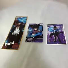 僕のヒーローアカデミア ヒロアカ 荼毘 グッズ 3点セット ステッカー カード