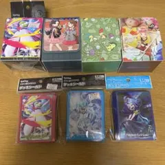 ポケモンカード　デッキケース　スリーブ　デッキシールド　7個セット　まとめ売り