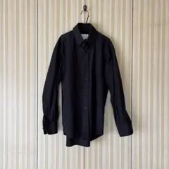調理服ARBE黒長袖シャツ T-2