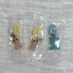 しかるねこ　めじるしアクセサリー　３点