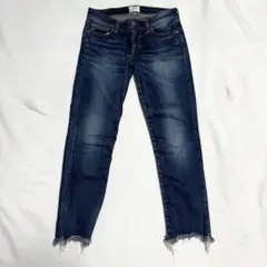 ungrid フレイドヘムストスリ　デニム　ジーンズ　25インチ