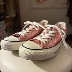 コンバースALL STAR コーデュロイ ピンク