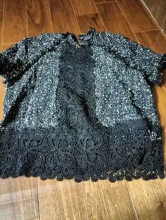 ZARA ツイード調トップス