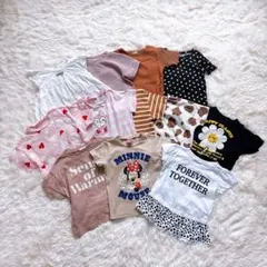 キッズベビー半袖Tシャツ 12点まとめ売り 女の子 90〜95㎝
