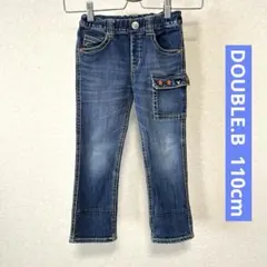 ダブルビー ミキハウス デニムパンツ 110cm