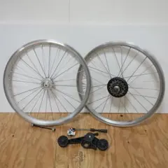 21年BROMPTON チタンモデル　純正 スーパーライトホイール　パーツセット 21年BROMPTON チタンモデル 純正 スーパーライトホイール パーツセット