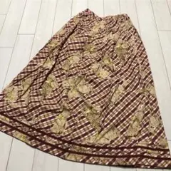 wonderful world kaneko isao うさぎスカート　チェックのサムネイル