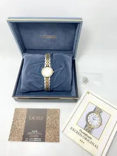 CITIZEN クォーツ腕時計EXCEED EUROS（ユーロス）⭐︎電池交換済のサムネイル